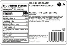 고급 밀크 초콜릿 구운 견과류 초콜릿에 담근 진한 피스타치오 크리미하고 맛있는 간식 나눠 먹거나 선물하기에 완벽 아 : 브라더리버