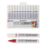 유리 나무 금속 컬러 마카펜 마카 12색 세트 : 닥터 마켓