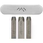 ImpressArt 마운틴 메탈 스탬프 팩 핸드 스탬핑 공예 프로젝트 및 DIY 주얼리 제작을 위한 네이처 시그니처 : 플로킷