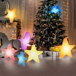 야외 별모양 방수 조명 공원 램프 정원 펜션 별 : 한바다 무역