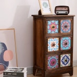 엔틱 협탁 침실 원목 인테리어 엔틱협탁 침대 서랍장 : altoranpower