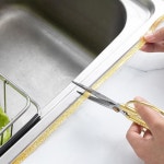 방수 실리콘 줄눈테이프 6m 욕실 주방 틈새 모서리 타일시공 인테리어용 : 젤리타운