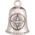 할리 데이비슨 조각된 방사형 나침반 라이드 벨 은색 마감 : 해바로4