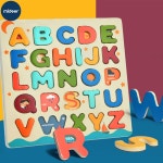 유아 영어학습 ABC 알파벳 퍼즐놀이 자석보드 인지력 매칭 돌봄교실 유치원교구 집콕 : 주주고55