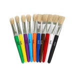 미술시간 물감 그림도구 유아 붓세트 10종 유아용물감 : DIY재료 아지트