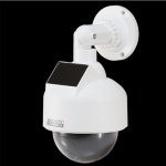 태양광 모형 CCTV JH-300 솔라 더미카메라 LED 깜빡이 무선 방범용 : 건스3