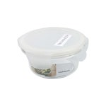 원형 보관용기 화이트 투명용기 150ml 테이블탑 음식용기 LBF611 전자레인지사용 음식보관 : 깔끔이몰