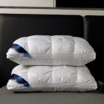퀼팅베개 폭신한 호텔 배게 숙면 수면 꿀잠 편안헌 베개 침실 : 유니커넥트
