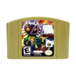 젤다에드의 전설 마요라의 마스크 또는 퀘스트 64비트 게임 카트리지 미국 버전 Ntsc 포맷 골드 : 딜리오몰