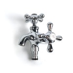 신성 두갈래꼭지 십자 / 세탁꼭지 수도교체 : 철득이