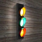 인테리어 신호등 조명 업소용 카페 레트로 소품 : 이미리움