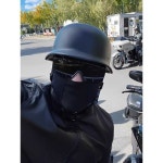 레트로 바이크 독일군모 제품 반모 헬멧 두건 오토바이 1. 무광 블랙+수건 M : 별이상회