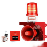 무선 사이렌경보기 고출력 싸이렌 산업용 경보등 비상 표준 DC12V : 사과해외직구