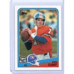 빈티지 1988 탑스 존 엘웨이 23 축구 카드 : 딜리오몰