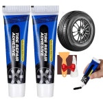 내후성 방수 유연 타이어 수리 접착제 사이드월 다기능 및 2PCS : 더블에이치아울렛