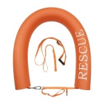 라이프 가드 수영 튜브 레스큐 구명부이 부표 안전부이 : 블링스-