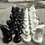 대형 체스말 고급 야외 체스판 실내 장식 인테리어 정원 : LUON Co.