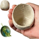 도자기 허브 스트리퍼 볼, 볼 스트리퍼, 수제 잎과 줄기 분리에 적합한 다양한 원형 구멍 크기(흰색) White : 엠제이컴퍼니4B