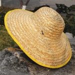 농사 농부 모자 밭일 농사용 모자 햇빛 차단 야외 작업 : 욕실 주방 청소 화분 정리