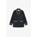 가니 트윌 데님 오버사이즈 블레이저 J1884 Phantom : 페칭