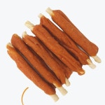 강아지 치킨 우유껌 애견 기능 영양 간식 개껌 300g : 메카shop