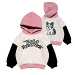 프렌치독 플레이 기모 키즈 후드티 : NaLO