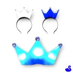 BS 이벤트 헤어밴드 라이트 왕관 클럽 콘서트 파티 머리띠 랜덤1개 놀이공원머리띠 : 블루스완몰
