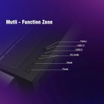 RUIX OV303 ATX 미드 타워 PC 케이스, 사전 설치된 4 x 120mm 프리즘 ARGB PWM 팬, USB 3.0 및 Type-C 포트, 고풍량 게이밍 컴퓨터 케이스... 