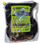 오뚜기 데리야끼소스 2kg 햄버거 스테이크 돈까스 소스 : 최후의반찬