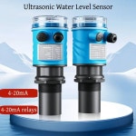 레이저레벨기 배터리 디지털수평계 가정용 3m 5m 10m 초음파 수위 센서 15m 20m 미터 420mA 릴레이 출력 물탱크 수위계 무선 거리  10m... 