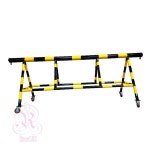 오공이 군부대 출입문 차량차단 스틸바리케이트 바퀴형 주차장게이트 입구바리게이트 : 로즈오공이