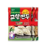 해태 고향만두 기획 (고기+김치) 360Gx3개 (냉동) : 원클릭 당일배송
