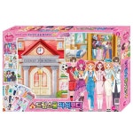 원앤원 인형놀이 체리 드림스쿨 자석코디 코디놀이 엄마놀이 소꿉놀이 : 풍풍하우스