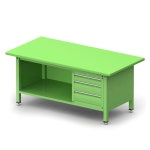 (태진ENG) 작업대 TWTB1890S1.6-3D 스틸상판 : 제임스농장