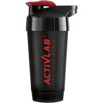 ActIvlab 액티브 랩 쉐이커 프로 700ml 블랙-레드, 단백 쉐이크용 전문 쉐이커, 세척이 쉽고 실용적인 계량컵 (블랙-레드, 700ml)... 