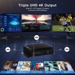 [관부가세포함] 히스토 팬리스 미니PC i7-10810U 윈도우11 듀얼랜 4K트리플디스플레이 : 멀티스토어10