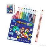 글샵 샤프식 12색 색연필 색칠놀이 입학선물 생일선물 : 모든쉼터