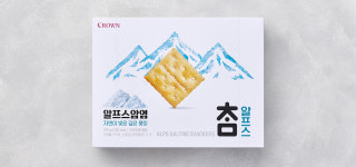 [크라운] 참 크래커 알프스 295g : 컬리N마트