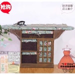 접이식 다리미판 테이블 책상 탁상형 의류 스탠드 화이트 : 래끼래끼