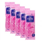 국산 고무장갑 김장 식당 주방장갑 소형 5쌍 : 몽시마켓