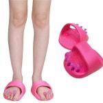 지압 아치 슬리퍼 다이어트 다리 교정 슬리퍼 체형 건강 자세 : 바네사앤조