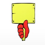 더가 푯말 손 스티커 5p 상품설명푯말손 : 더불어가게