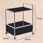 미드센츄리트롤리 USM 카트 네모 이동식 서빙카 웨건 : 주식회사리빙온