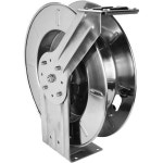 Milton 밀턴 2750-12SS 스테인리스 스틸 호스 릴1/2 피팅 포함호스 없음 : 와이케이아울렛