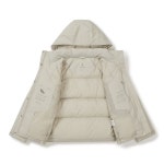 [스노우피크 어패럴] 2L 티타닉 여성 후드 헤비 다운 자켓 Light Beige (S25WWTDJ31) : 스노우피크 어패럴