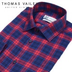 토마스 베일리 기모 체크 셔츠 레드 228 1THTHD3MSU228 : SindMill