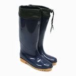 남자 작업용 안전 카프 장화 미끄럼방지 밴딩끈 긴장화 290mm : 기역몰