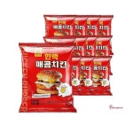 한맥 간편 PC방 매콤치킨버거 햄버거12봉 아침먹거리yza854 : 샵팡U