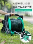 물호스릴 고무호스 원예용품 릴호수 가든 워터 A. 신규 업그레이드 자동배관 분리형 파이프랙 : 다이니모빌