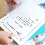 프린텍 기계 코팅필름 G1060 B4 100매 100mic : 78그램